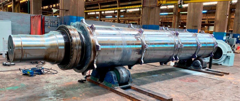 Sugar mill: the diffuser shaft in sucrose extraction