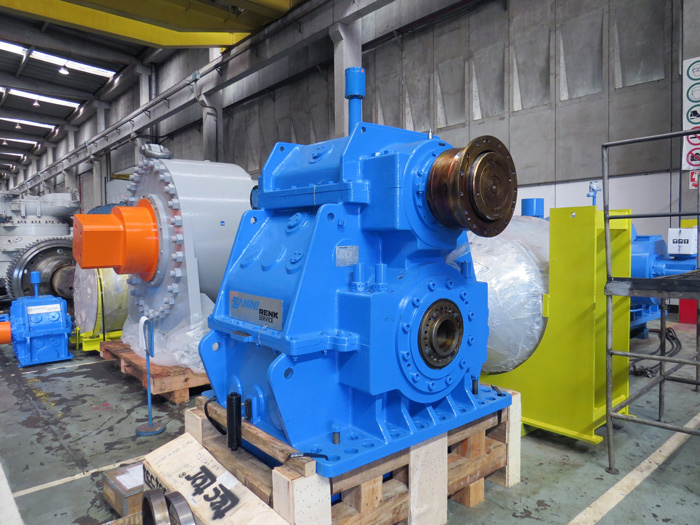 Zanini Renk industrial speed increaser